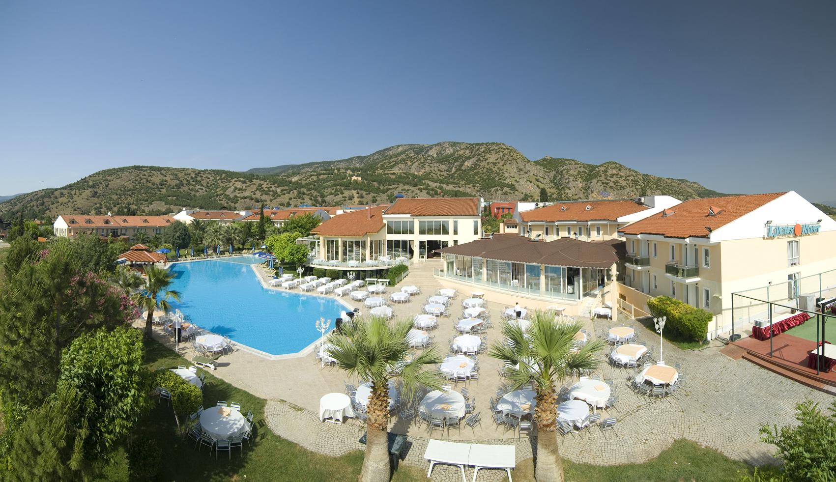 Lycus River Thermal Hotel Памуккале Экстерьер фото