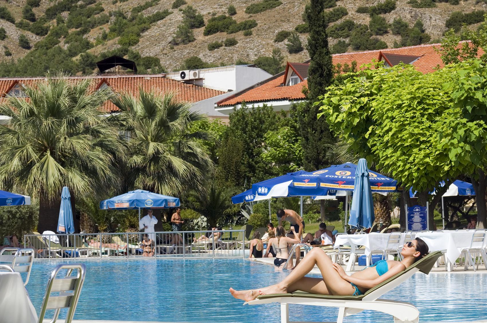 Lycus River Thermal Hotel Памуккале Экстерьер фото
